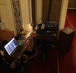 Tech desk for ‘found space’ venue